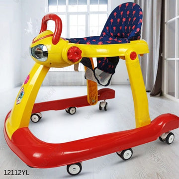 Go Go Walker For Baby With Music and Light - Yellow