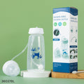 Hands Free Baby Feeding Bottle 240ml - Blue