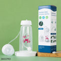 Hands Free Baby Feeding Bottle 240ml - Red
