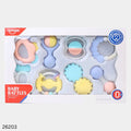 Huanger Baby Rattles & Teether Toy Set 8pcs