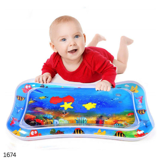 Inflatable Baby Tummy Time Water Play Mat