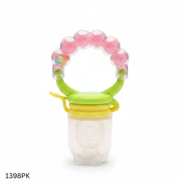 JhunJhuni Silicone Baby Fruit Juicer - Pink