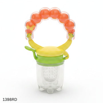 JhunJhuni Silicone Baby Fruit Juicer - Red
