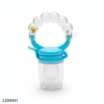JhunJhuni Silicone Baby Fruit Juicer - White