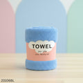 Joy Natural Soft And Comfortable Bath Towal – Small Size – Blue