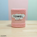Joy Natural Soft And Comfortable Bath Towal – Small Size – Pink