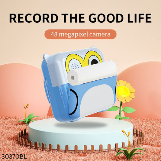 Kids Instant Print Camera Toy - Blue