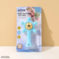 Kokibebe Baby Silicone Rattle Teether - Blue
