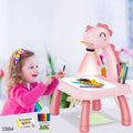 Led Projection Painting Art & Drawing Board for Kids