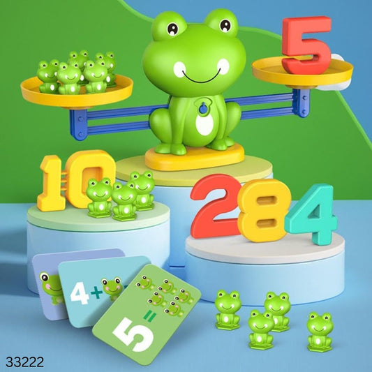 Libra Frog Balance Counting Educational Toy