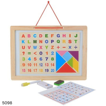 Magnetic Wooden Double Side Board