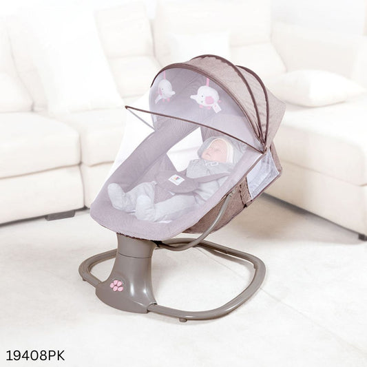 Mastela 3 in 1 Deluxe Multi-Functional Bassinet With Musical & Vibrating - Pink