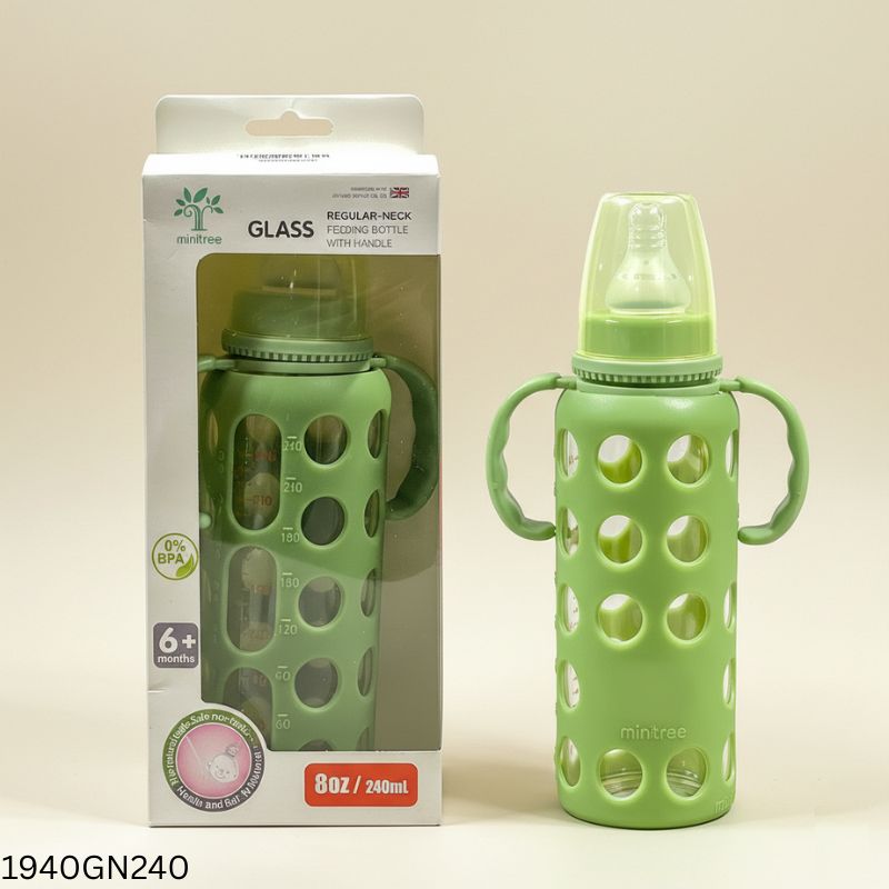 Minitree Glass Fedder with Protection - 240ml - Green