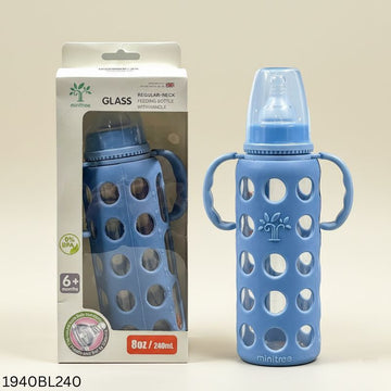 Minitree Glass Fedder with Protection - 240ml - Blue