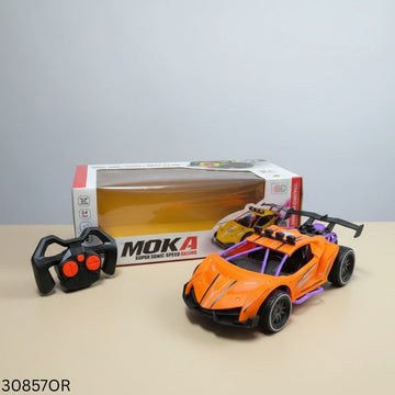 MOKA Super Sonic Remote Control Racing Car - Orange