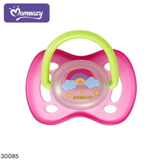 Momeasy Silicone Night Pacifier 6m+ (Red/Blue)