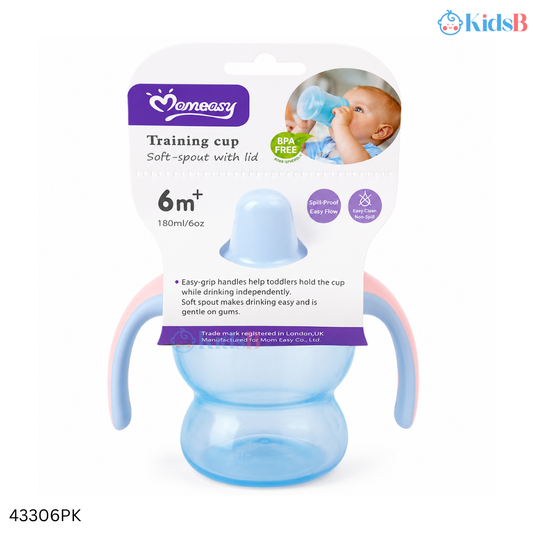 Momeasy 6oz Training Cup with Handle BPA-Free 180ml 6M+