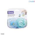 Momeasy Silicone Pacifier 6m+ (Blue/Paste)