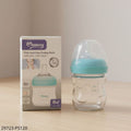 Momeasy Wide Neck Glass Feeding Bottles - 0m+ - 120ml - Paste