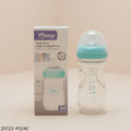 Momeasy Wide Neck Glass Feeding Bottles - 3m+ - 240ml - Paste