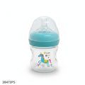 Momeasy Wide Neck Plastic Feeding Bottles 0m+ - 120ml - Paste