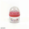 Momeasy Wide Neck Plastic Feeding Bottles 0m+ - 60ml - Red