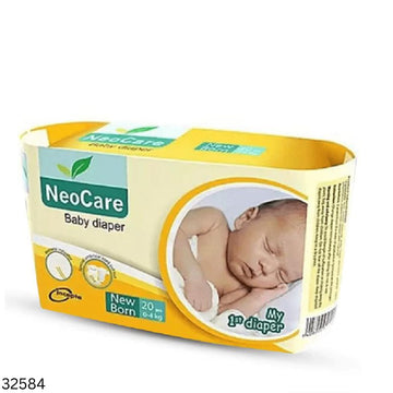 NeoCare Baby Belt Diaper 20 Pieces New Born Size (0-4kg)
