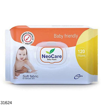 Neocare Baby Friendly Baby Wipes - 120pcs