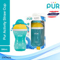 PUR Activity Straw Cup 13oz/390ml - Green