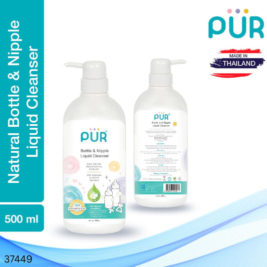 PUR Bottle & Nipple Liquid Cleanser 500ml