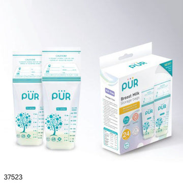 PUR Breast Milk Storage Bags - 24pcs