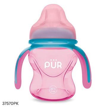 PUR Natural Multi Grasp Drinking Cup 5oz/150ml - Pink