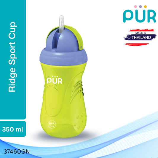 PUR Ridge Sports Straw Cup 12oz/350ml - Green