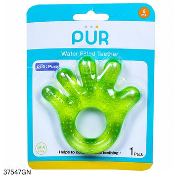 PUR Water Filled Teether - Green