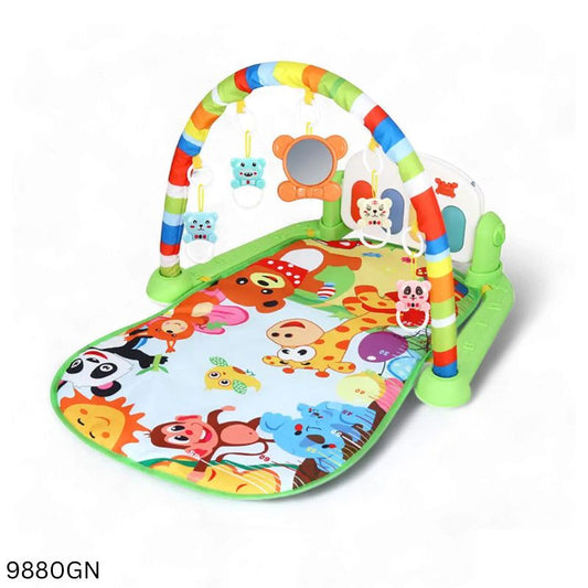 Pedal Piano Musical Baby Gym Mat - Green