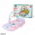 Pedal Piano Musical Baby Gym Mat - Pink