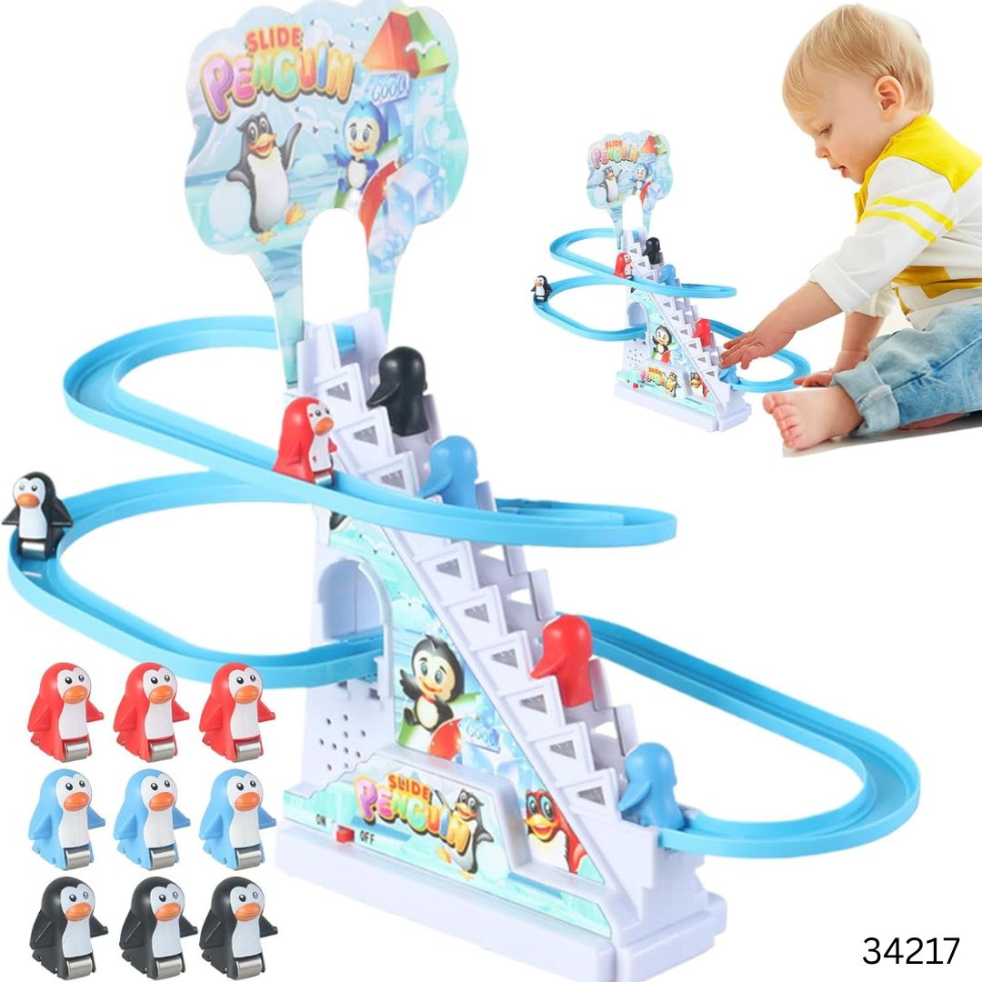Penguin Climbing Stairs Toy