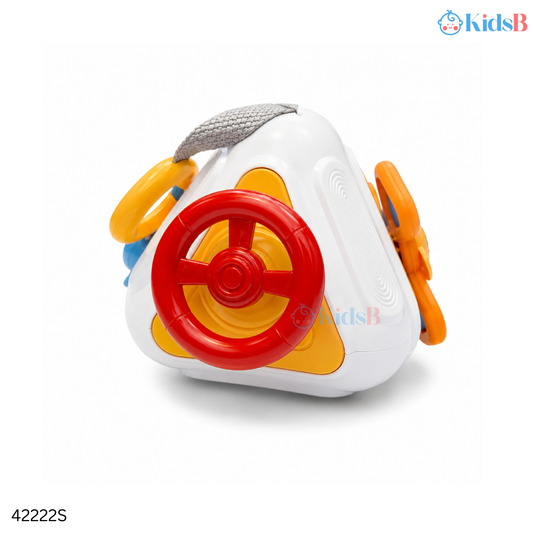 Polyhedron Montessori Sensory Busy Cube Motor Skill Activity Toy 18M+