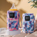 Portable Baby Milk Bottle Warmer Bag - Multicolour