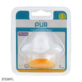 PUR Orthodontic Silicone Soother (3m+) - Yellow