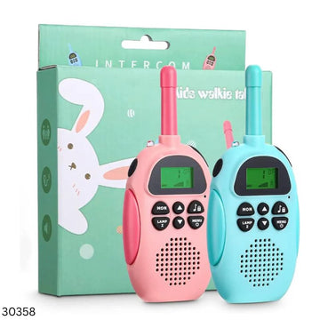 Rechargeable Kids Walkie Talkie Toy- 2pcs