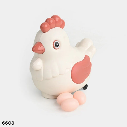 Rotate Hen Laying Eggs Toy