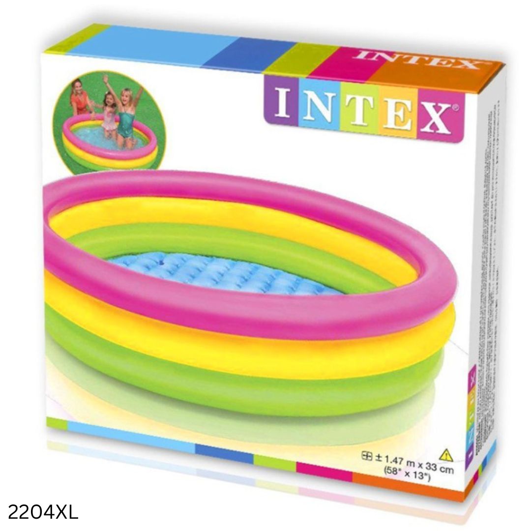 Round Inflatable Baby Bathtub Swimming Pool - 58 Inchi