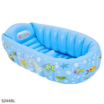Safe Inflatable Baby Bathtub - Blue