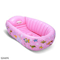 Safe Inflatable Baby Bathtub - Pink