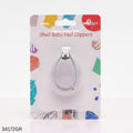 Safe Shell Baby Nail Clippers 0M+ - Gray