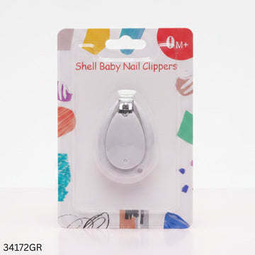 Safe Shell Baby Nail Clippers 0M+ - Gray