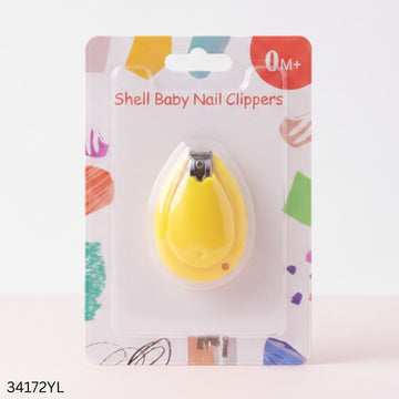 Safe Shell Baby Nail Clippers 0M+ - Yellow