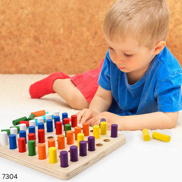 Sensing Stick Educational Toy Rainbow Insert Color