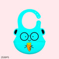 Silicone Cartoon Design Bibs - Paste